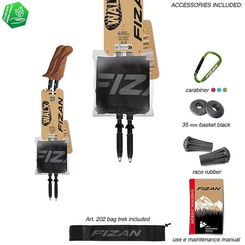 Fizan Walx Xplorer - Nordic Walking poles | Hardloop