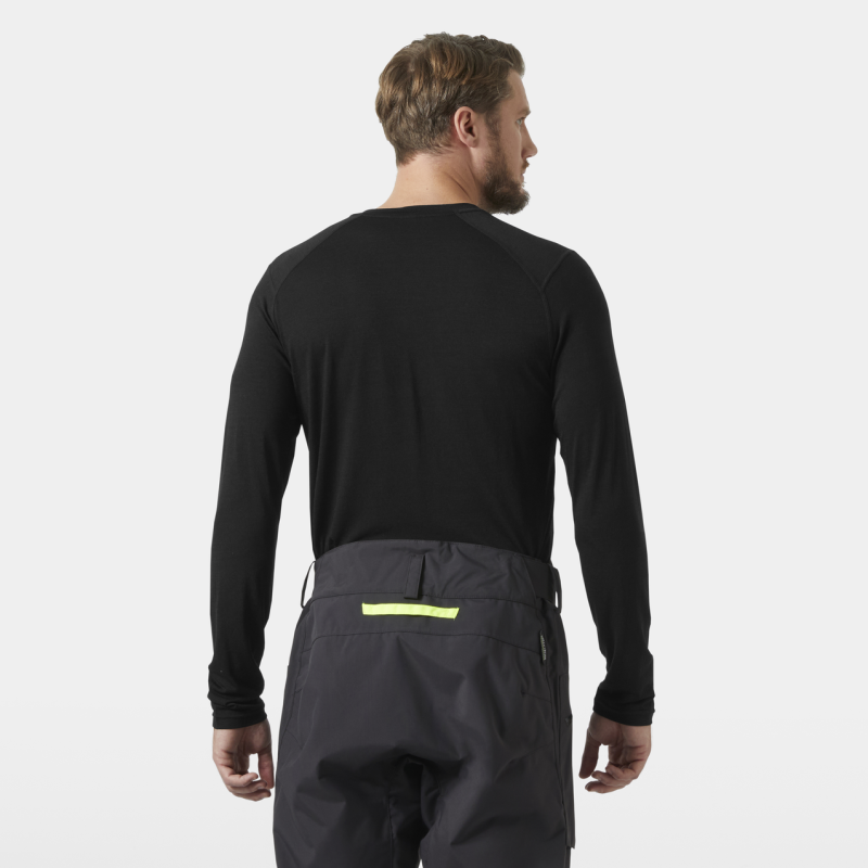 Helly Hansen Hh Durawool Ls Henley - T-shirt - Men's | Hardloop