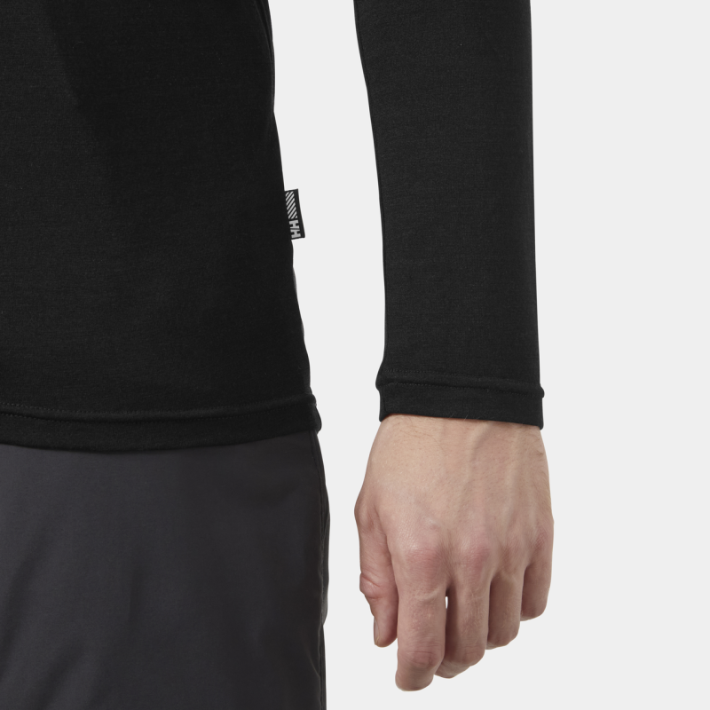 Helly Hansen Hh Durawool Ls Henley - T-shirt - Men's | Hardloop