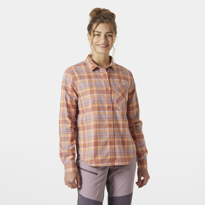 Helly Hansen Lokka Flannel LS Shirt - Camisa mulher | Hardloop