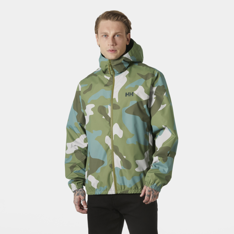 Core Graphic Rain Jacket - Sadetakki - Miehet