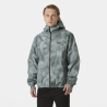 Black Yu Spray Print Aop