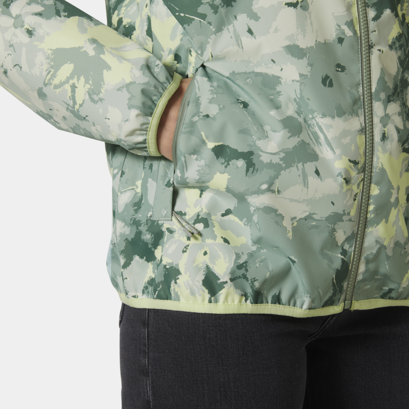 Helly Hansen Graphic Rain Jacket - Regnjakke - Damer | Hardloop