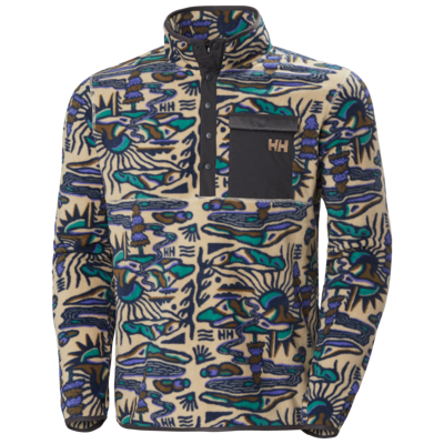 Maridalen Printed Fleece - Polar homem