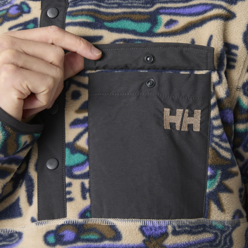 Helly Hansen Maridalen Printed Fleece - Pánská fleesová mikina | Hardloop