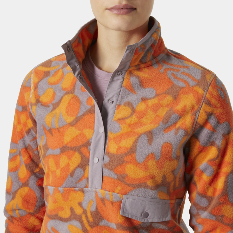 Helly Hansen Maridalen Printed Fleece - Fleecetröjor - Dam | Hardloop