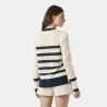 Navy / Cream Stripe