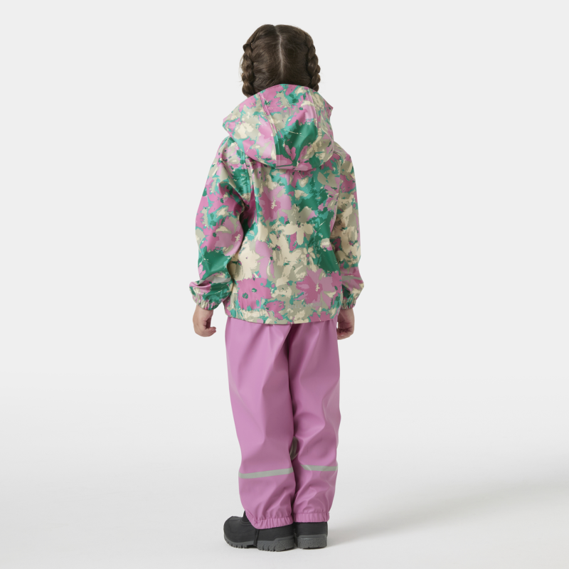 Helly Hansen K Bergen 2.0 Pu Rainset Aop - Regenjas - Kinderen | Hardloop