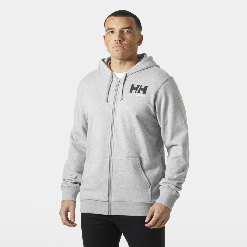 Hh Logo Fz Hoodie - Hoodie - Heren