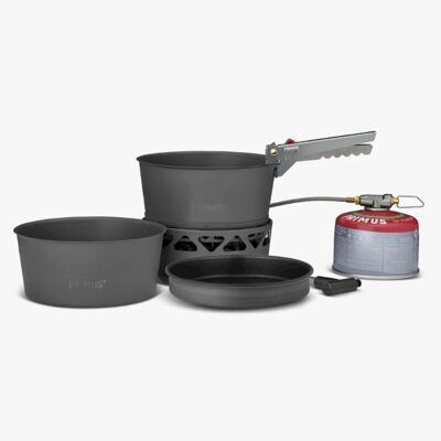 Primetech Stove Set II 2x1.3 L w/ Pan - Keittiökalusteet