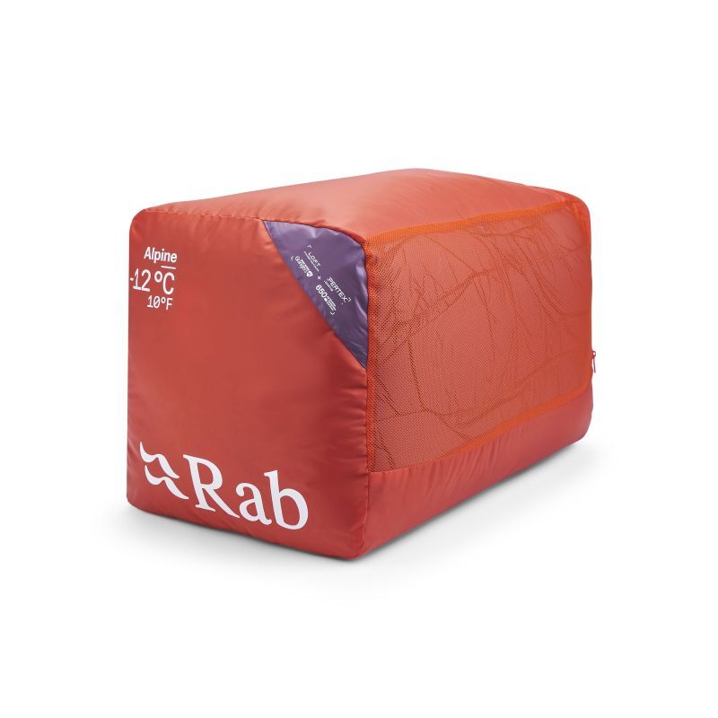 Rab Alpine -12C / 10F - Sac de couchage femme | Hardloop
