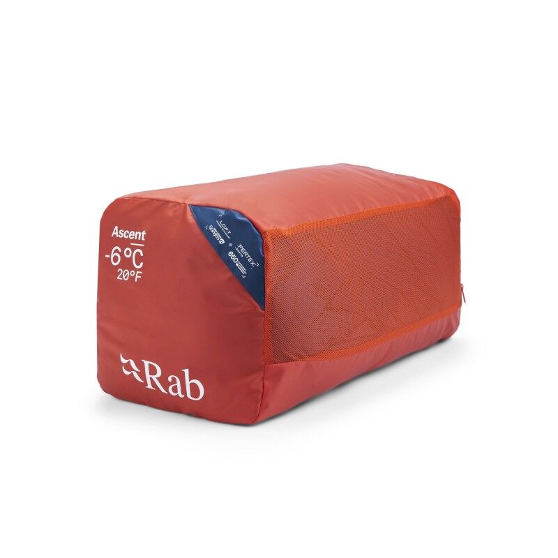 Rab Ascent -6C / 20F - Sovepose Herrer | Hardloop