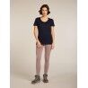 icebreaker Merinos 150 Tech Lite SS Scoop Tee - Camiseta de merino - Mujer | Hardloop