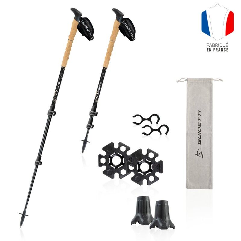 Guidetti X-Pro Carbone - Bastones de trekking | Hardloop