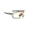 Crystale Grise Noire Vernie