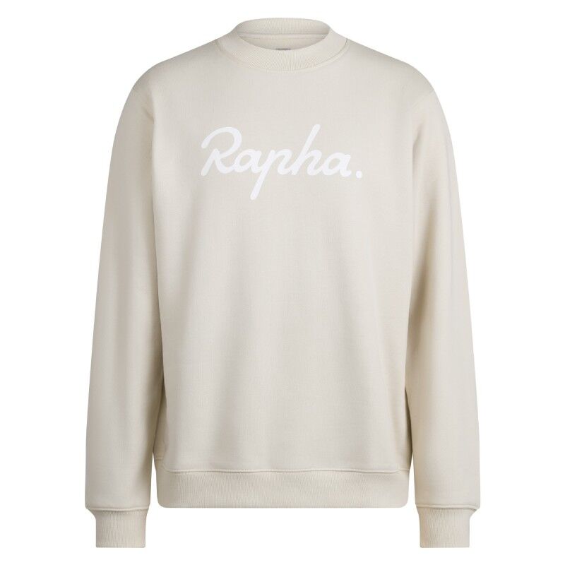 Men's Heavyweight Cotton Sweatshirt - Large Logo - Trui - Heren
