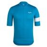 Teal Blue / White