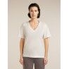 icebreaker Merinos 150 Tech Lite SS Relax V Neck Tee - Koszulka z wełny Merino® damska | Hardloop