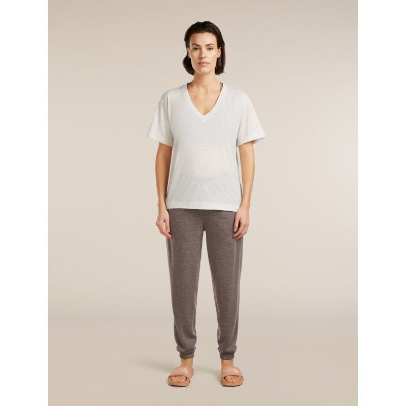 icebreaker Merinos 150 Tech Lite SS Relax V Neck Tee - Koszulka z wełny Merino® damska | Hardloop