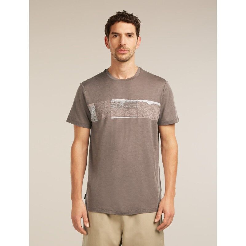 icebreaker Merinos 150 Tech Lite SS Tee Elev Line - Merino shirt - Men's | Hardloop