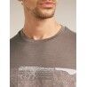 icebreaker Merinos 150 Tech Lite SS Tee Elev Line - Merino shirt - Men's | Hardloop