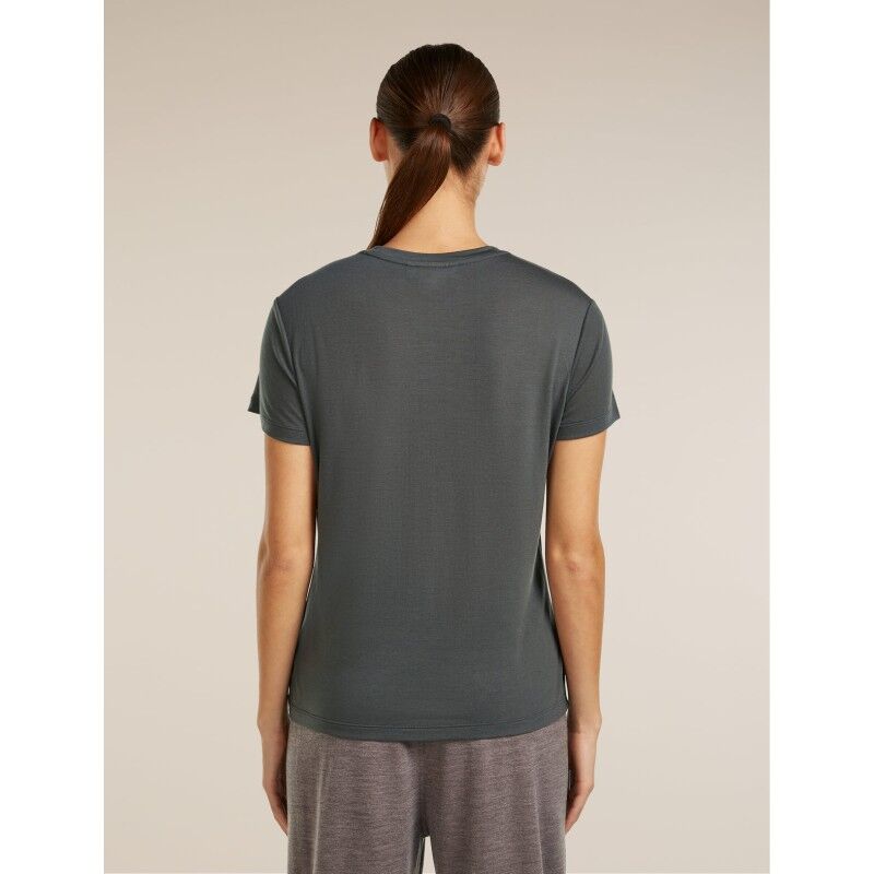 icebreaker Merinos Core SS Tee Panax - Camiseta de lã merino mulher | Hardloop