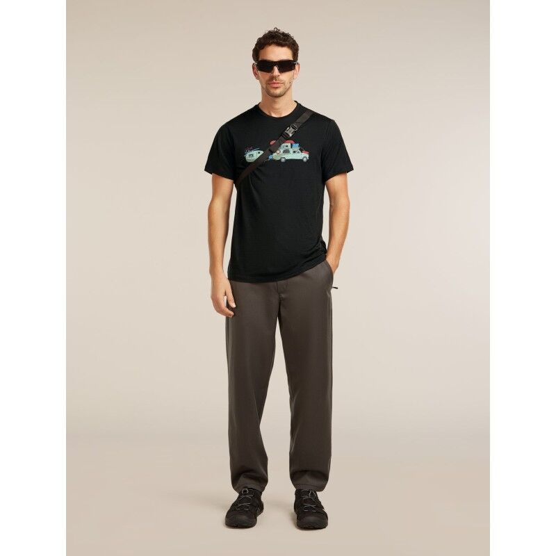 icebreaker Merinos 150 Tech Lite SS Tee Transportage - T-shirt en laine mérinos homme | Hardloop