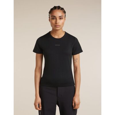 Merinos 200 Tech Lite SS Crop SliTee - T-shirt en laine mérinos femme