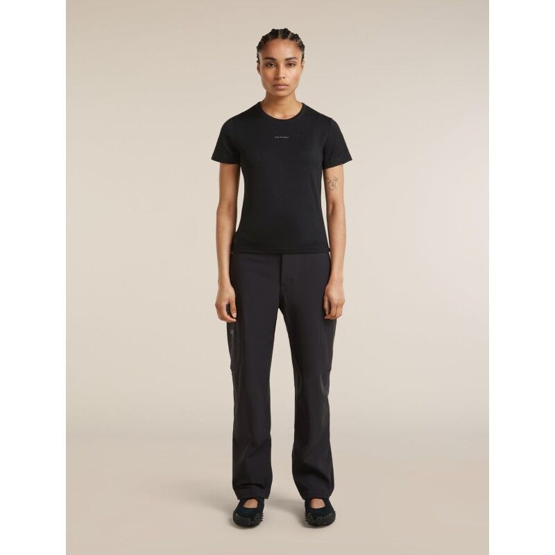 icebreaker Merinos 200 Tech Lite SS Crop SliTee - Merino shirt - Women's | Hardloop
