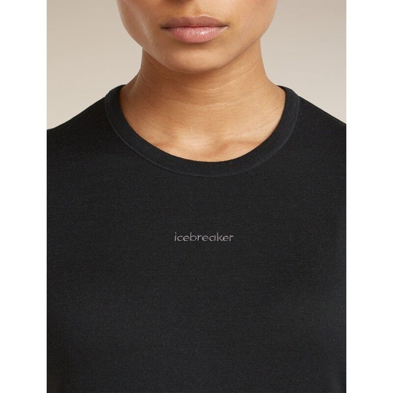 icebreaker Merinos 200 Tech Lite SS Crop SliTee - Merinoshirt - Damen | Hardloop