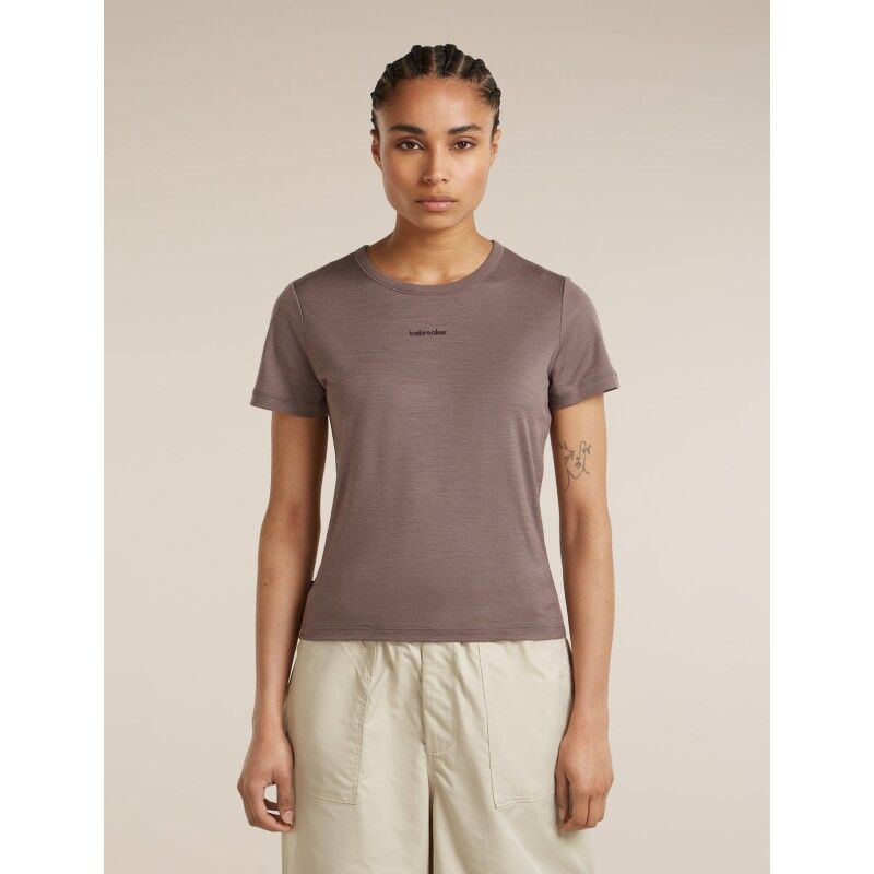 Merinos 200 Tech Lite SS Crop SliTee - Merino shirt - Women's