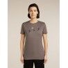 icebreaker Merinos 150 Tech Lite SS Tee Bird Transit - Merinotröja - Dam | Hardloop