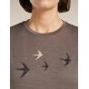 icebreaker Merinos 150 Tech Lite SS Tee Bird Transit - Merino shirt - Women's | Hardloop