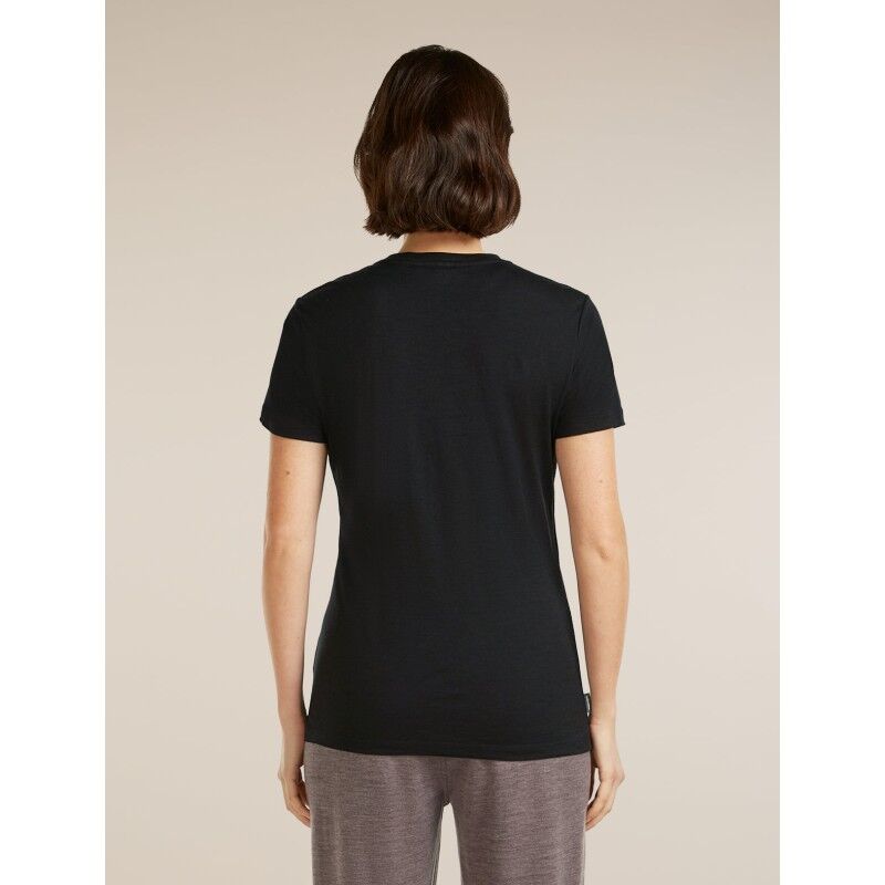 icebreaker Merinos 150 Tech Lite III SS Tee Hike Path - T-shirt en laine mérinos femme | Hardloop
