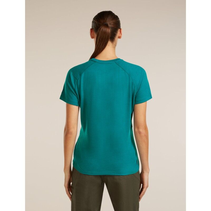 icebreaker Merinos 200 Waffle Elevation SS Tee - Merino shirt - Women's | Hardloop