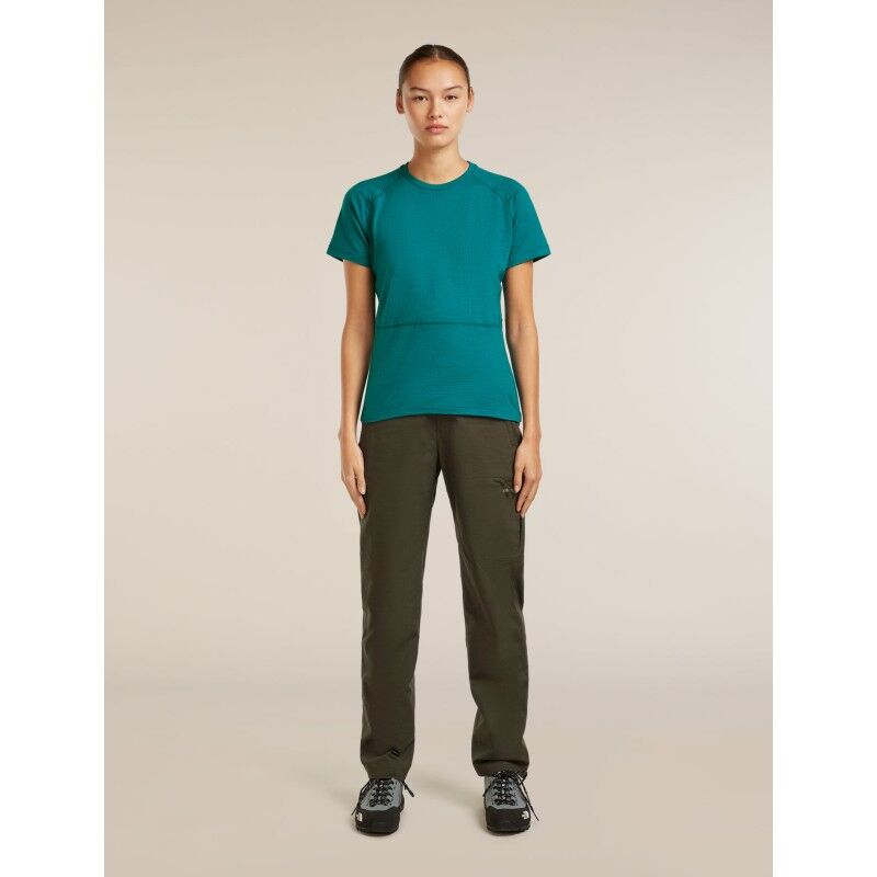 icebreaker Merinos 200 Waffle Elevation SS Tee - Koszulka z wełny Merino® damska | Hardloop