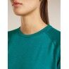 icebreaker Merinos 200 Waffle Elevation SS Tee - Merinotröja - Dam | Hardloop