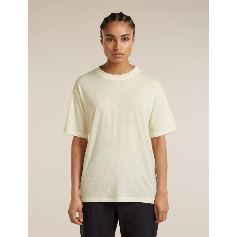 icebreaker Merinos 150 Tech Lite SS Relaxed Tee - Merinotröja - Dam | Hardloop