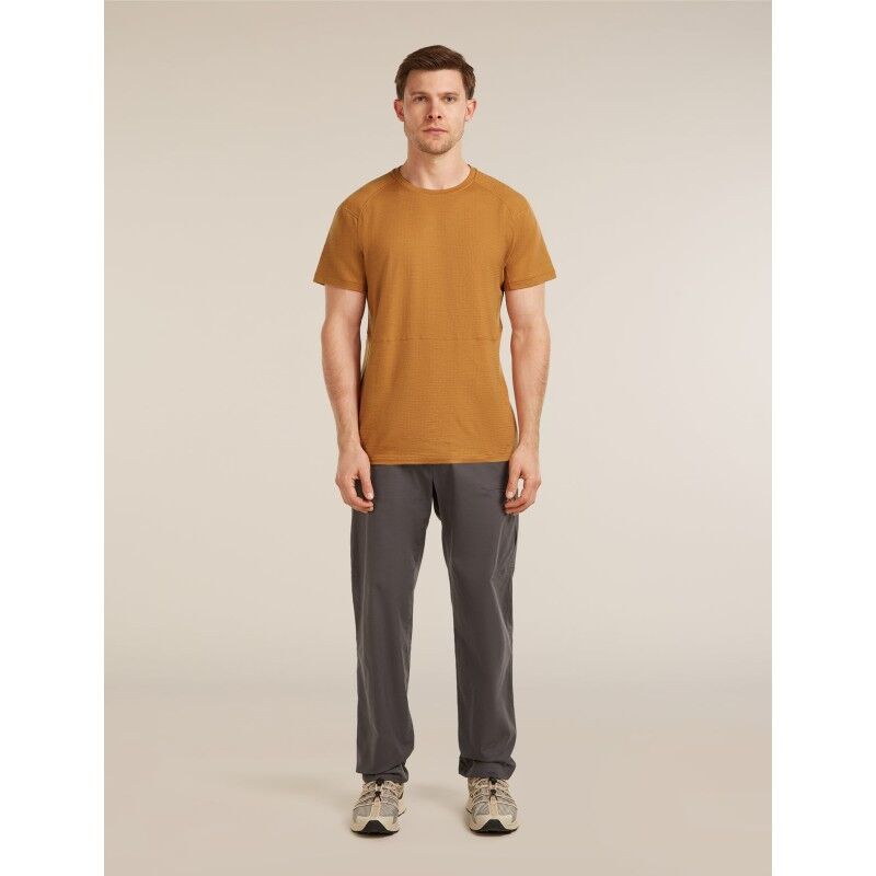 icebreaker Merinos 200 Waffle Elevation SS Tee - T-shirt en laine mérinos homme | Hardloop