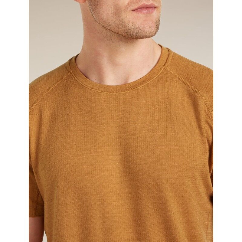 icebreaker Merinos 200 Waffle Elevation SS Tee - Merino-shirt - Herrer | Hardloop