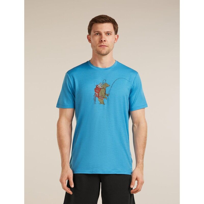 Merinos 150 Tech Lite SS Tee Bear Catch - Merino shirt - Men's
