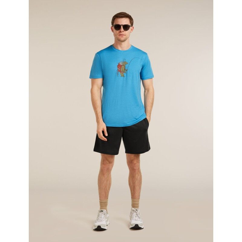 icebreaker Merinos 150 Tech Lite SS Tee Bear Catch - Merino shirt - Men's | Hardloop