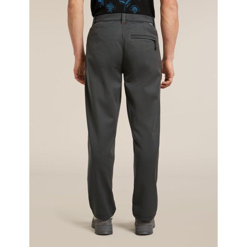 icebreaker Merinos Cotton Twill Wander Pants - Calça de lã merino homem | Hardloop