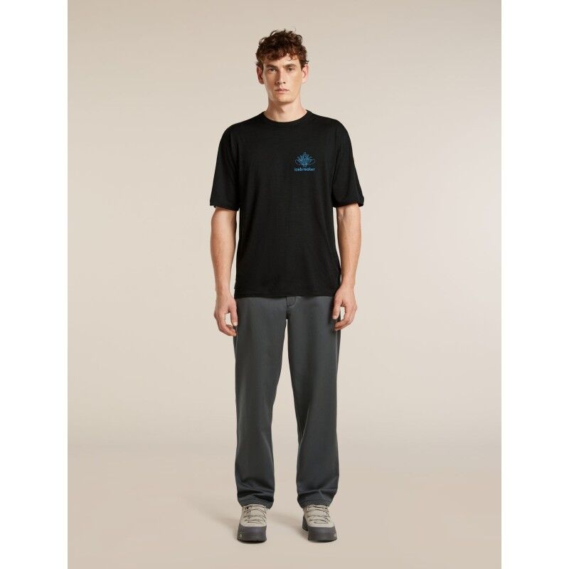 icebreaker Merinos Cotton Twill Wander Pants - Merinovilla Housut - Miehet | Hardloop