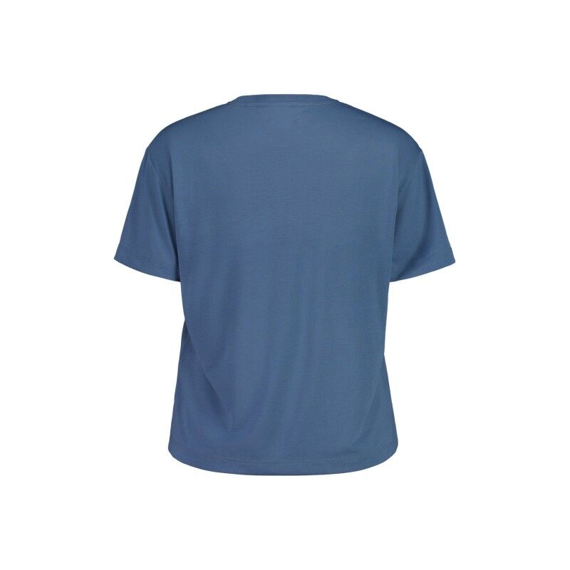 Maloja WhitneyM.Front print - T-shirt - Dam | Hardloop