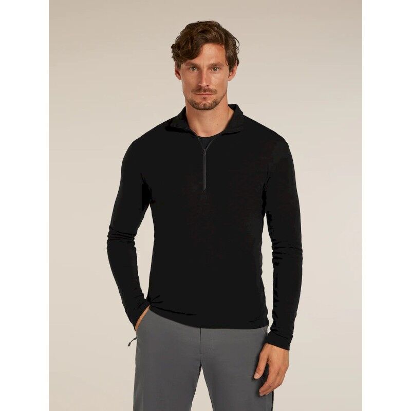 icebreaker 175 Everyday LS Half Zip - Merinoulltröja - Herr | Hardloop