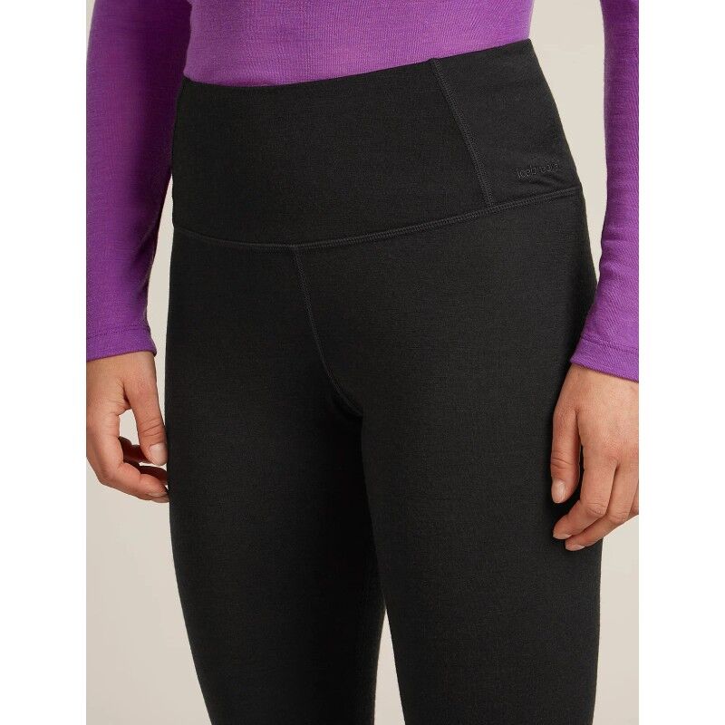 icebreaker Merinos 200 Oasis High Rise Leggings - Thermische merinowollen Panty - Dames | Hardloop