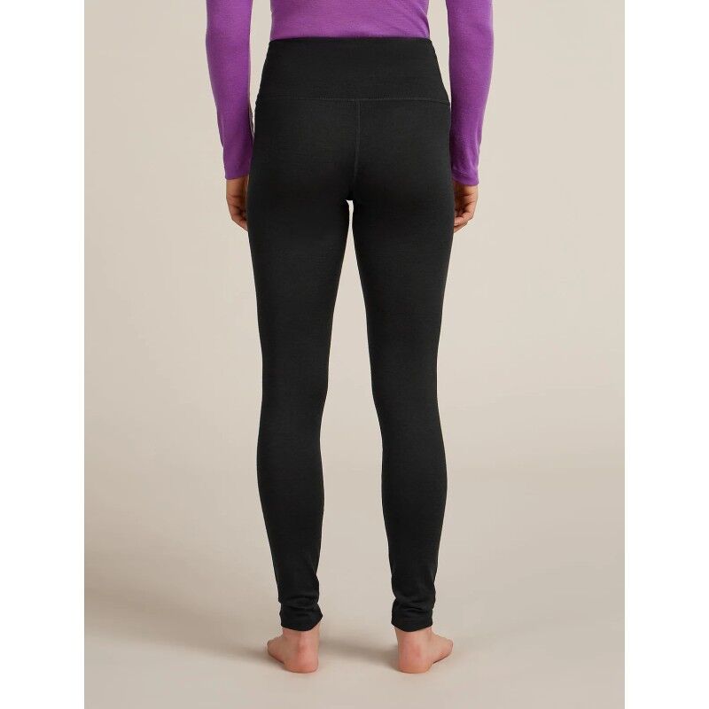 icebreaker Merinos 200 Oasis High Rise Leggings - Merino wool Thermal Tight - Women's | Hardloop