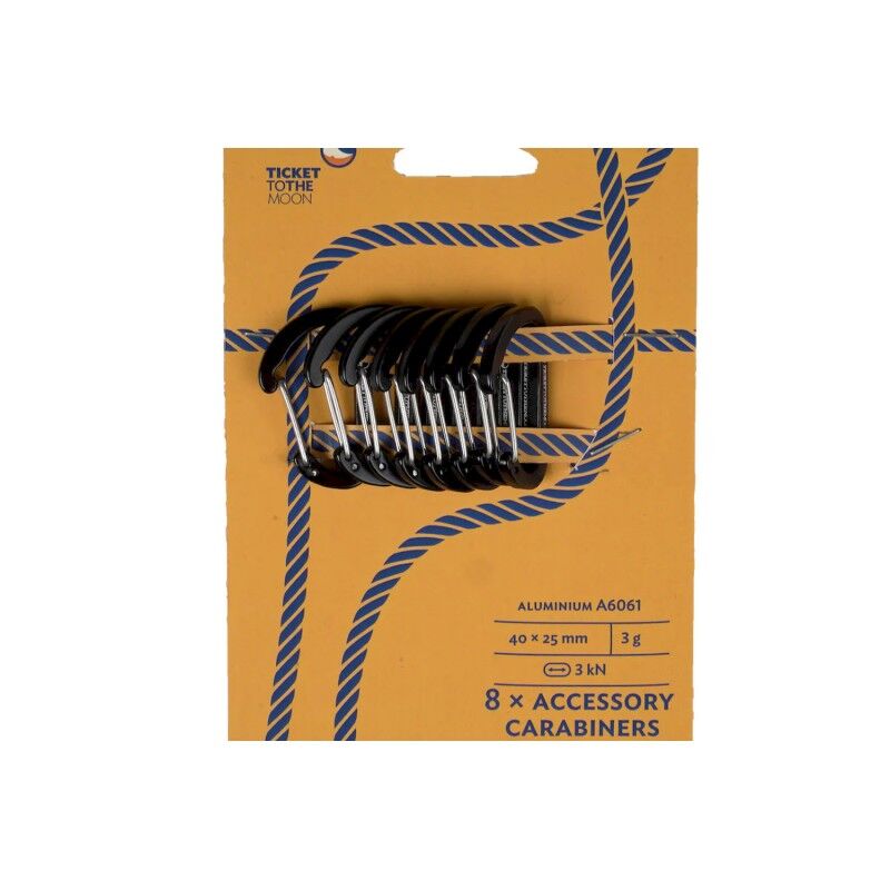 Ticket to the Moon Accessory Carabiner - Travel accessories | Hardloop