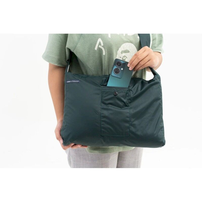 Ticket to the Moon Zipper Bag Water Resistant - Tote bag | Hardloop